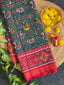 Handwoven Patola Silk Saree Narikunjan Design