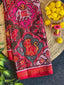 Big Motifs Design Handwoven Patola Silk Saree