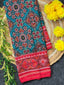 Navratna-Manekchowk Traditional Design Handwoven Patola Silk Saree
