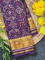 Navratna Traditional Design Handwoven Patola Silk Saree