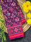 Laheriya Type Motif Design Handwoven Patola Silk Saree