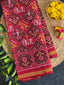 Narikunj Design Handwoven Patola Silk Saree
