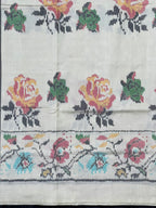 Rose Design Exclusive Handwoven Patola Silk Saree