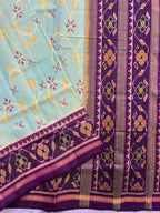 Fancy Design Handwoven Patola Silk Saree