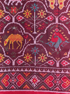 Exclusive Motif Design Handwoven Patola Silk Saree
