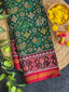 Small Motif Design Handwoven Patola Silk Saree