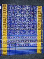 Navratna Traditional Design Handwoven Patola Silk Saree