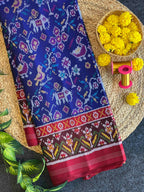 Motif Design Handwoven Patola Silk Saree