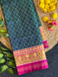 Button-ful Design Handwoven Patola Silk Saree