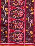 Motifs Traditional Design Handwoven Patola Silk Saree