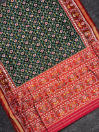 ButtonFul Traditional Design Handwoven Patola Silk Saree