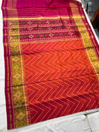 Handwoven Patola Silk Saree New Fancy Laheriya