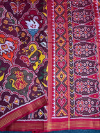 Handwoven Patola Silk Saree Exclusive Multi Color
