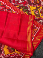 Handwoven Patola Silk Saree Exclusive Multi Color