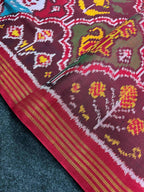 Handwoven Patola Silk Saree Exclusive Multi Color