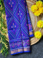 Bandhni Design Handwoven Patola Silk Saree