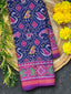 Motif Design Handwoven Patola Silk Saree