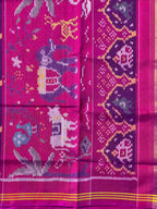 Navratna Traditional Design Handwoven Patola Silk Saree