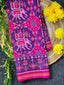 Elephant Design Handwoven Patola Silk Saree