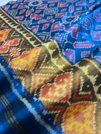 Manekchowk Traditional Design Handwoven Patola Silk Saree