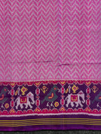 Laheriya Design Handwoven Patola Silk Saree