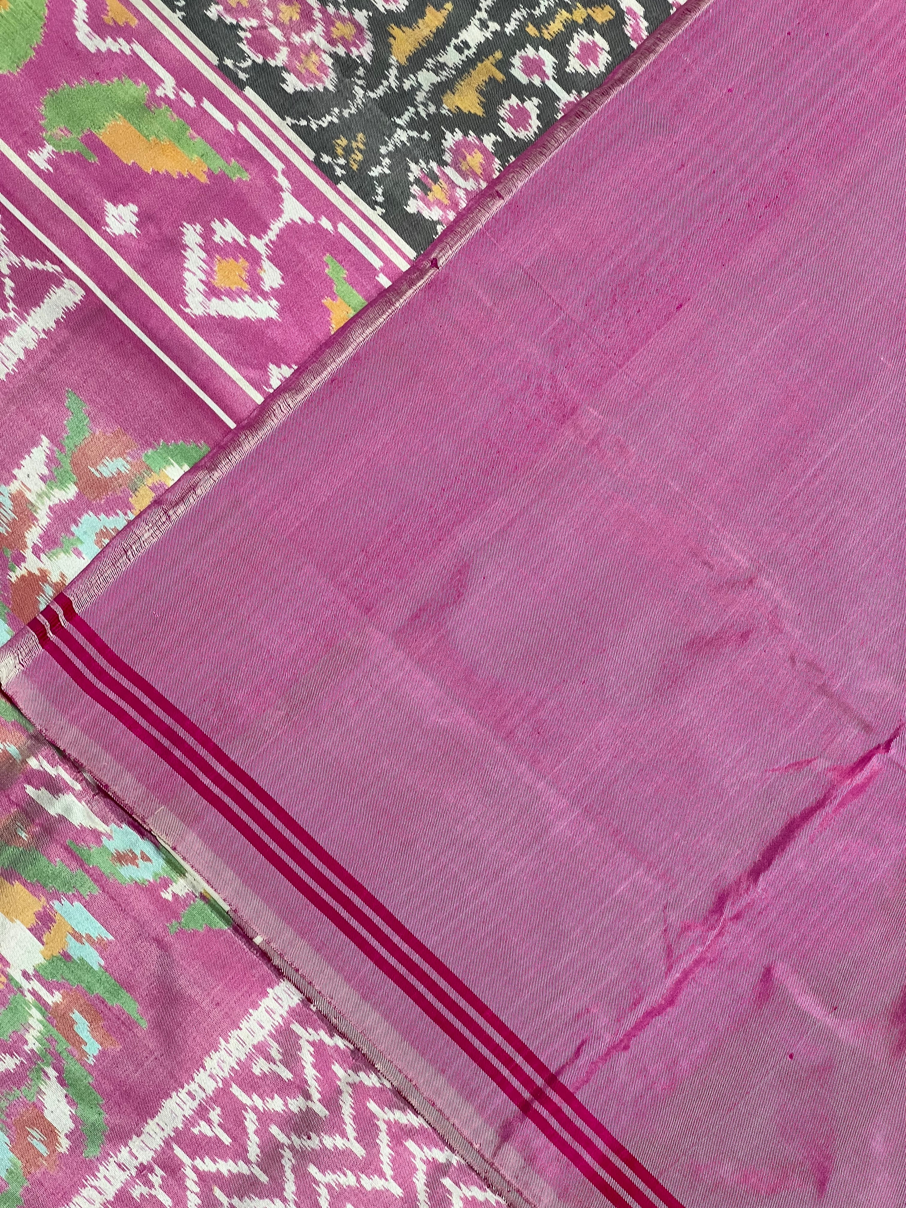 Exclusive Piece Handwoven Patola Silk Saree