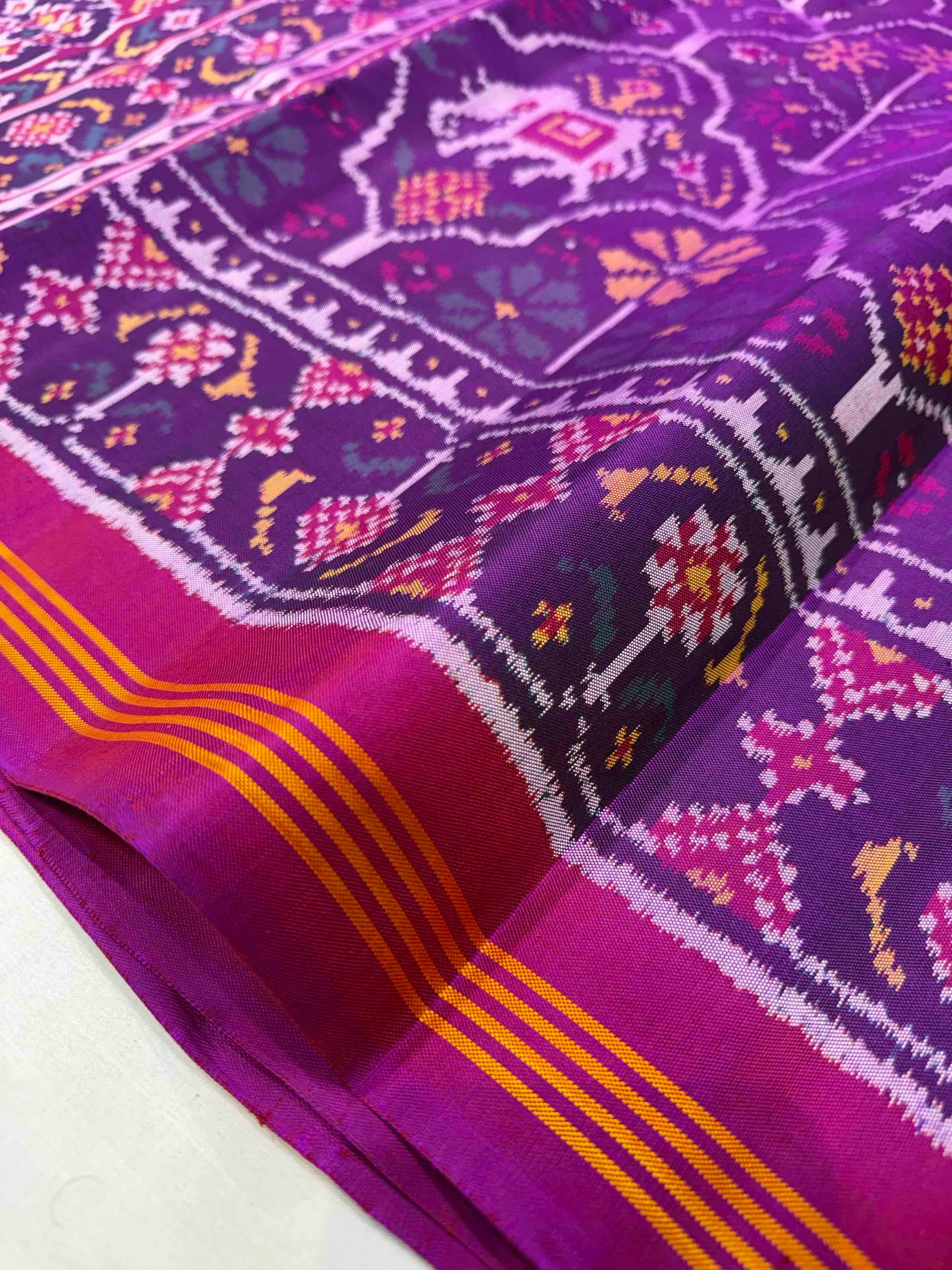 Exclusive Design Handwoven Patola Silk Saree