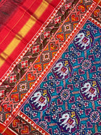 Fusion Design Handwoven Patola Dupatta