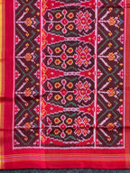 Big Motif Design Handwoven Patola Silk Saree