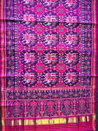 Elephant Design Handwoven Patola Silk Saree