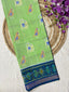 Elephant-Parrot Design Handwoven Patola Silk Saree