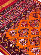 Motifs Traditional Design Handwoven Patola Silk Saree