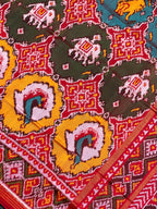 Exclusive Motifs Handwoven Patola Silk Saree