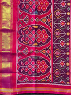 Exclusive Motif Design Handwoven Patola Silk Saree