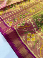 Tissue Double Zari Patola Saree