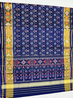 Flower Design Handwoven Patola Silk Saree