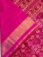 Figure With Navratna Design Handwoven Patola Silk Saree