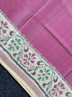 Gala Border With Exclusive Pallu Handwoven Patola Silk Saree