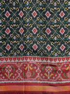 ButtonFul Traditional Design Handwoven Patola Silk Saree