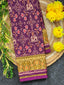 Navratna With Elephant Design Handwoven Patola Silk Saree