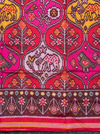Exclusive Motif Traditional Design Handwoven Patola Silk Saree