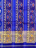 Narikunj Traditional Design Handwoven Patola Silk Saree