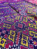 Manekchowk Traditional Design Handwoven Patola Silk Saree