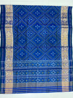 Small Butti Design Handwoven Patola Silk Saree