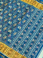 Narikunj Traditional Design Handwoven Patola Silk Saree