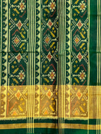 Pan-Chanda Traditional Design Handwoven Patola Silk Saree