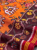 Motifs Traditional Design Handwoven Patola Silk Saree