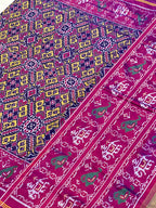 Manekchowk Traditional Design Handwoven Patola Silk Saree