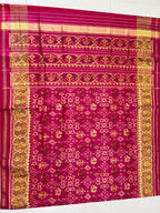 Figure With Navratna Design Handwoven Patola Silk Saree