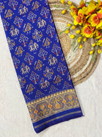 Narikunj Traditional Design Handwoven Patola Silk Saree